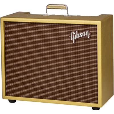 NEW ! 2024 Gibson Falcon 20 1x12 Combo - 12 Watts - Bizarre Guitar 50th Anniversary Limited Edition - Gold Top Vinyl Oxblood Grille - Celestion Creamback Speaker - Authorized Dealer - Super Limited image 3