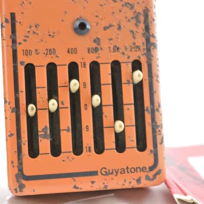 Guyatone PS-105 Equalizer Box Vintage 6-Band EQ MIJ w/Box Expired Warranty Card image 3