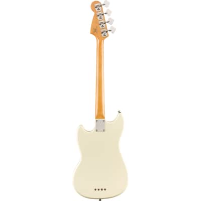 Squier Classic Vibe '60s Mustang Bass IL Olympic White - 4-String Electric Bass image 2