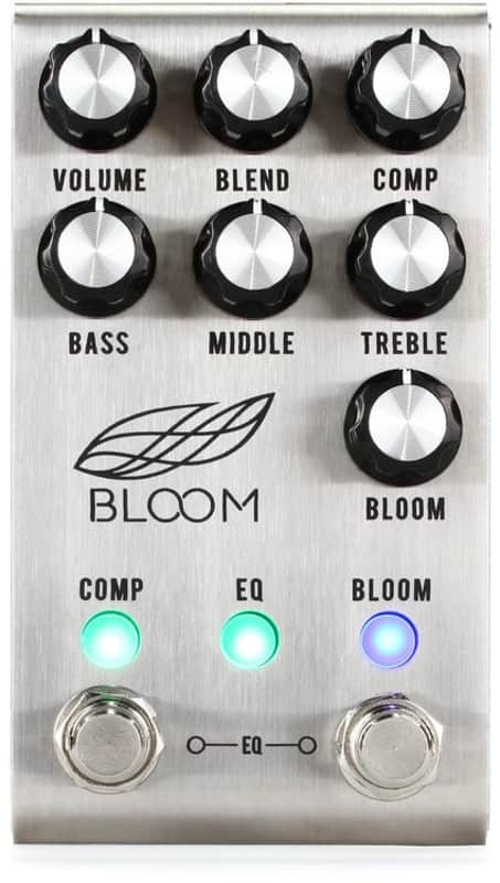 Jackson Audio Bloom Optical Compressor/EQ/Boost Pedal - Stainless Steel (BloomSteeld1) image 1