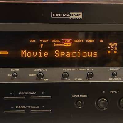 Yamaha Yamaha HTR-5930 5.1-Channel Digital Home Theater Receiver (Black) 2006 - Black metal image 1