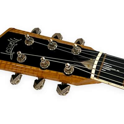Jesselli Guitars Modernaire Circa 1989-1990 Natural Walnut & Ebony (Authorized Jesselli Dealer) *Final price drop* image 21