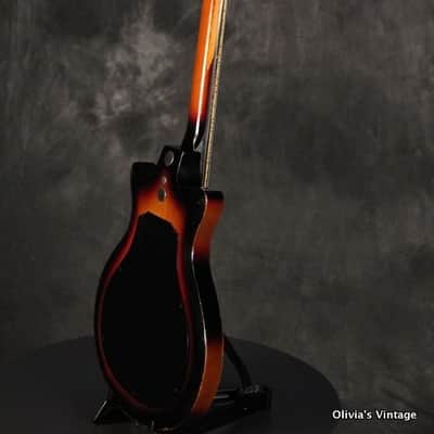 Airline/Valco/Supro Pocket Bass 1962 Sunburst image 15