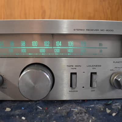 Vintage Fisher MC-2000 Stereo Receiver AM/FM image 3
