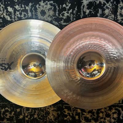 (MINT) Sabian 14" XSR Hi-Hat Cymbals (Pair) - Brilliant image 3