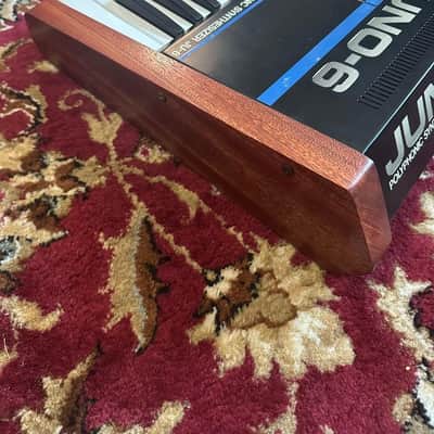 Roland Juno-60 / Juno-6 Synthesizer Body / Chassis Exotic African Sapele Wood