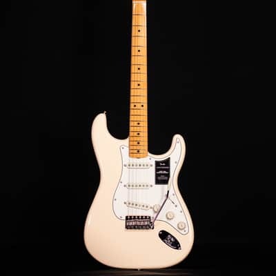 Fender Vintera III Late '60s Stratocaster, Maple FB, Olympic White image 5