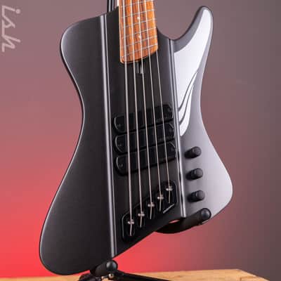 Dingwall D-Roc 5-String Bass Matte Metallic Black image 1