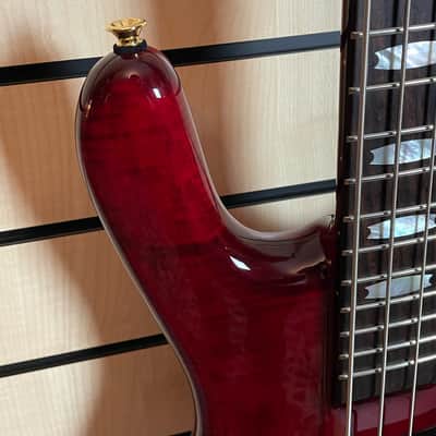 Spector Euro 4 LX Euro Series BCG Black Cherry Gloss E-Bass Gigbag Bild 6
