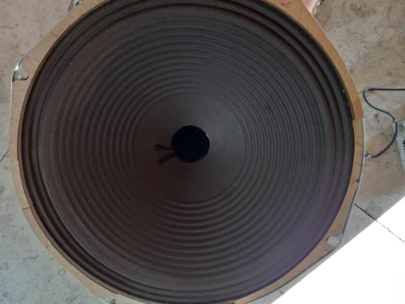 12" REPLACEMENT SPEAKER GENERIC 12" PINCUSHION FRAME TYPE MUSICAL INSTRUMENT SPEAKER 25 WATT 8 OHM image 1