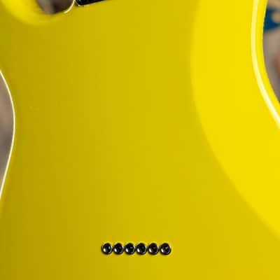 Fender Limited Edition Tom DeLonge Stratocaster - Graffiti Yellow - Collector Grade image 13