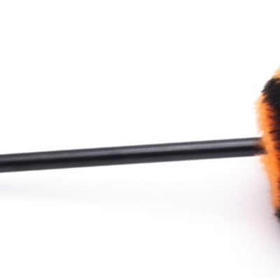 Danmar - 209OT - Fuzzy Bass Drum Beater - Orange Tiger image 2