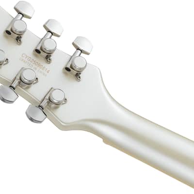 Gretsch Electromatic Premier Jet Electric Guitar, Ebony Fingerboard, Vintage Pearl image 5