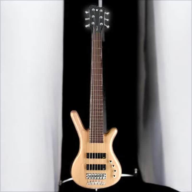 Warwick RockBass Corvette Basic, 6-String - Natural Transparent Satin image 1