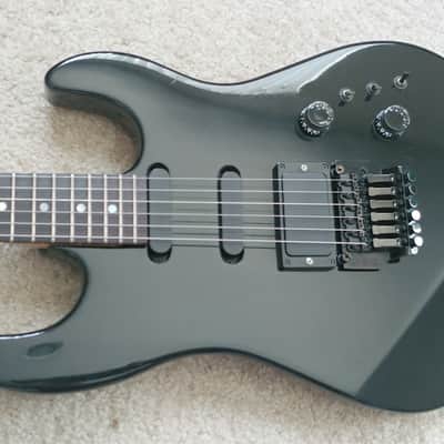 Gibson WRC “W.R.C.“ Signature Model 1987 Solid Black Designed by Wayne Charvel, Rick Steier Owned image 2