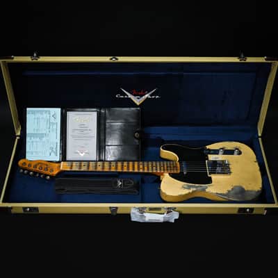 Fender Custom Shop '52 Telecaster Super Heavy Relic- Aged Nocaster Blonde 2026 (R149628) image 5
