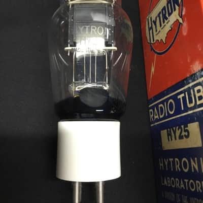 NOS HYTRON HY25 RF Amplifier High Mu Transmitting VACUUM TUBE NIB V.8372 image 2