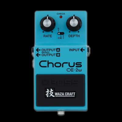Boss CE-2W Waza Craft Chorus Guitar Pedal image 1