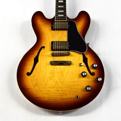 Gibson ES-335 Block - Figured Iced Tea image 1