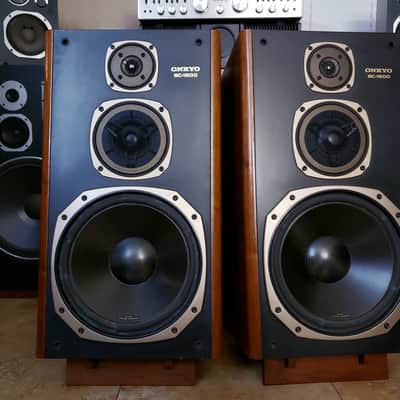 Onkyo SC-1500 Vintage Floor Speakers (aka Monitor 2000x) Very Rare Original Vintage - See Demo 🎶 image 2