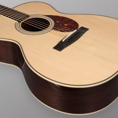 Huss and Dalton TOM-R Custom - Natural. Red Spruce / Indian RW. NEW (Authorized Dealer) image 9