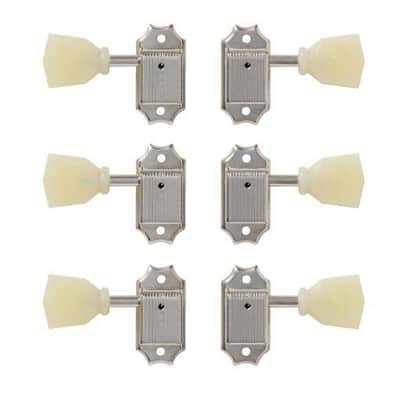 Gibson Deluxe Reissue-Style Tuner Set Nickel image 1