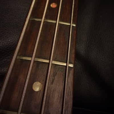 Super RARE 1965 Teisco Eb110 (tulip bass) MIJ image 19