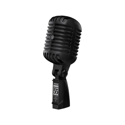 Shure Super 55-BLK ピッチブラック 2017年発売 限定品 Shure Super 55-BLK Limited Edition Pitch Black Dynamic Vocal