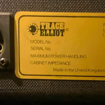 Trace Elliot 220 watt all tube (V-4 type) 80s, 90s Green tolex and carpet image 4
