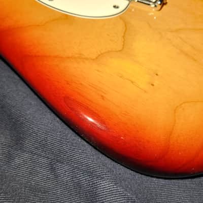 2011 Fender American Standard Stratocaster with Rosewood Fretboard - Sienna Sunburst image 9