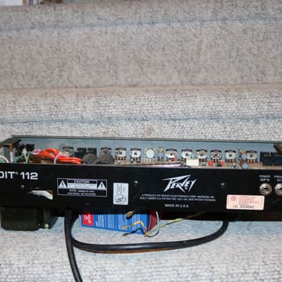 Made in USA Vintage Peavey Bandit 112 Teal Chassis - Fully Working - No Tariffs image 7