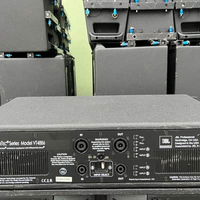 JBL Vertec VT4886 Tri-Amplified 3-Way Line-Array Speaker (LOT OF 4) THS image 12