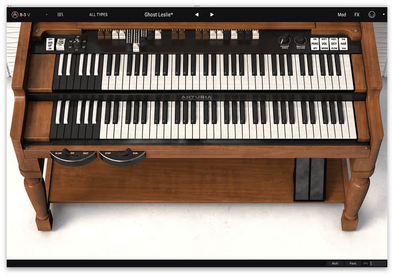 Arturia B-3 V Organ Virtual Instrument Software image 1