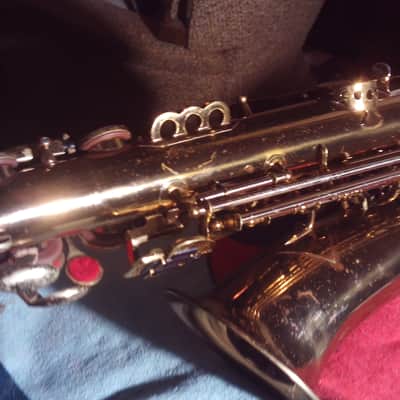 H.N. WHITE * ZEPHYR , ( KING ) ALTO AMAZING SAX ZEPHYR 1944 - BRASS image 2