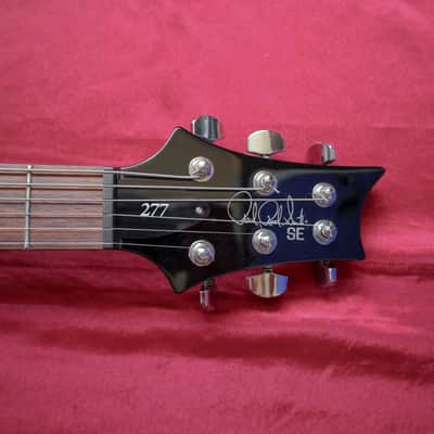 PRS SE 277 Semi-Hollow Baritone Soapbar 2016 - 2017 - Gray Black image 5
