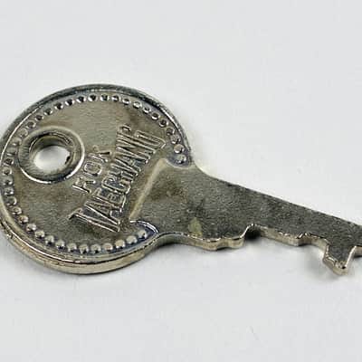 Excelsior Original Vintage Guitar Case Key – USA Geib/Lifton 50s - Nickel image 1