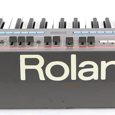 1985 Roland Japan Juno-106 Programmable Polyphonic Synthesizer Synth w/ Case image 9