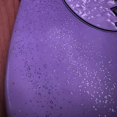 Strandberg Guitars Classic 6 w/ flame maple neck - Lilac Sparkle Gloss image 23