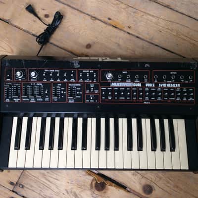 1977 Multivox Pulser Dual Voice Synthesizer MX-75 Dual VCO's Aftertouch Duophonic image 1