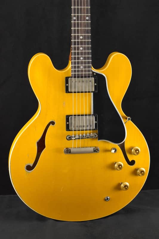 Gibson Murphy Lab 1958 ES-335 Reissue Dirty Blonde Heavy Aged image 1