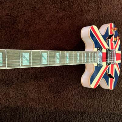 Indie 335 2012 - Semi-Hollow Union Jack / British Flag image 3