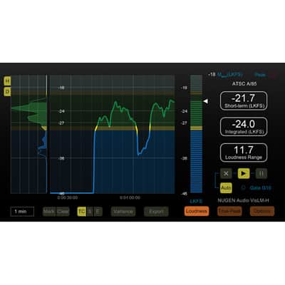 NuGen Audio Loudness Toolkit - DAW Loudness Compliant Delivery Software Bundle (Download) image 4
