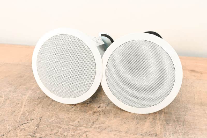 Electro-Voice (EV) EVID C4.2 4" 2-Way Coaxial Ceiling Loudspeaker (PAIR) CG01F32 image 1