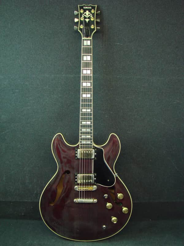 Vintage Yamaha SA2000 Wine Red Electric Guitar W/Case Japan SA-2000 image 1