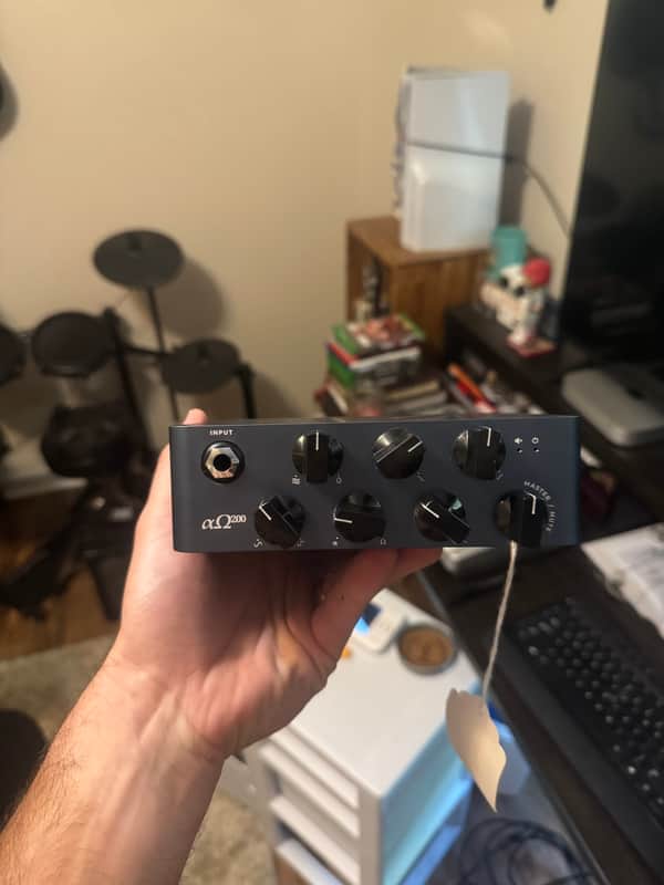 Darkglass Electronics Alpha Omega 200 200-Watt Bass Amp Head 2022 - Present - Blue image 1