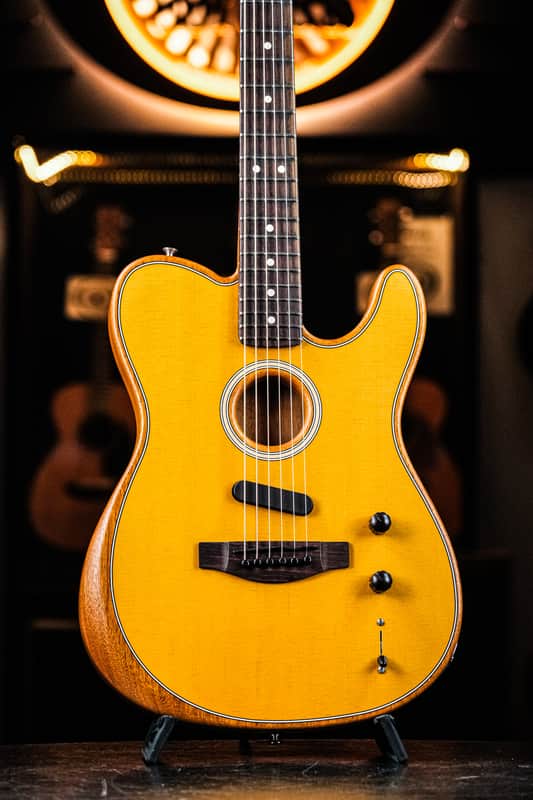 2021 Fender Acoustasonic Player Telecaster butterscotch blonde