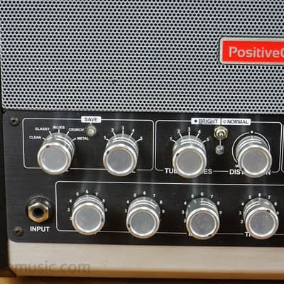 Positive Grid Bias Head Amplifier - Silver/Black image 2