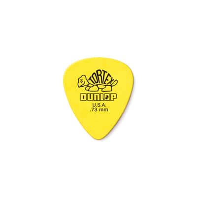 Dunlop Tortex Guitar Picks 0,73 Pack of 12 - Set of Picks image 1