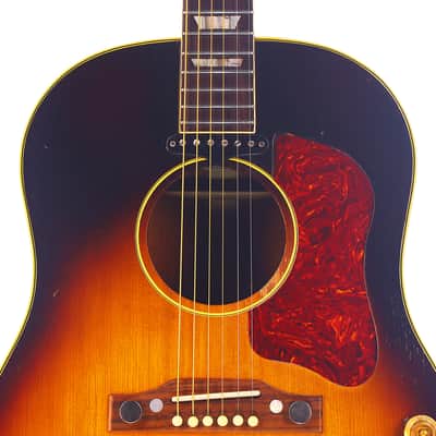 Gibson J-160E 1955 Electro/Acoustic Guitar – Rare Early Model Delivering the Authentic Beatles Tone and Timeless Style - check video! image 3