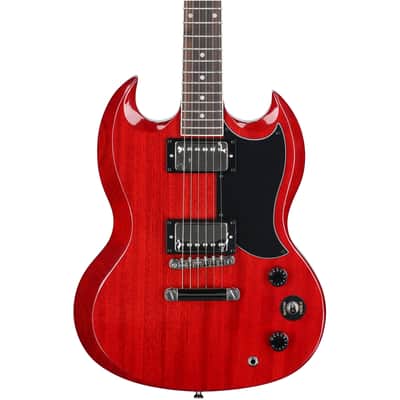 Epiphone SG G 400 GOTHIC 2004, March Matte Black | Reverb